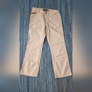 Ariat Khakis FR Relaxed Boot Size 34x32